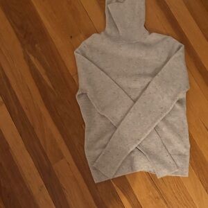 Banana Republic Light Gray Turtleneck Sweater